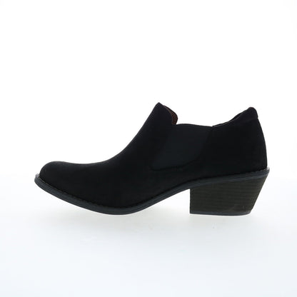 Eurosoft by Sofft Aillie ES0036901 Womens Black Suede Ankle & Booties Boots