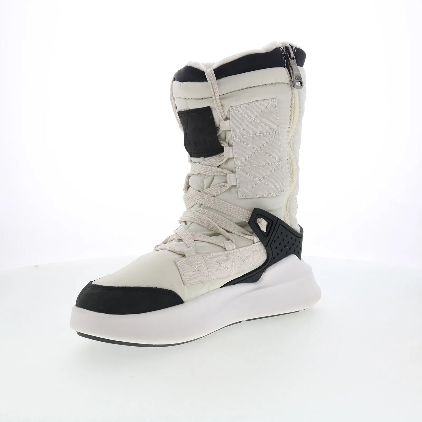 Pajar Exo Light 57624 Womens Beige Leather Lace Up Casual Dress Boots
