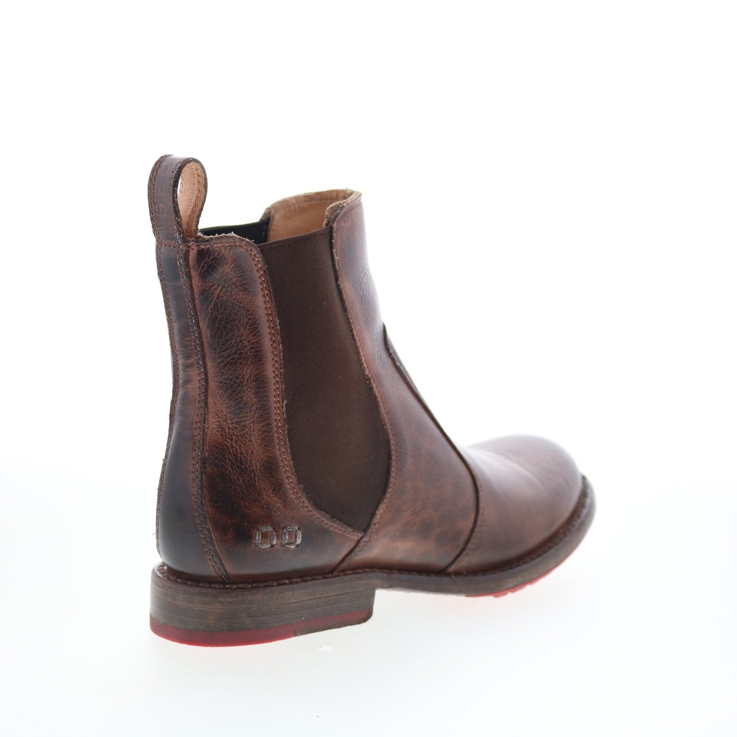 Bed Stu Nandi F301008 Womens Brown Leather Slip On Chelsea Boots