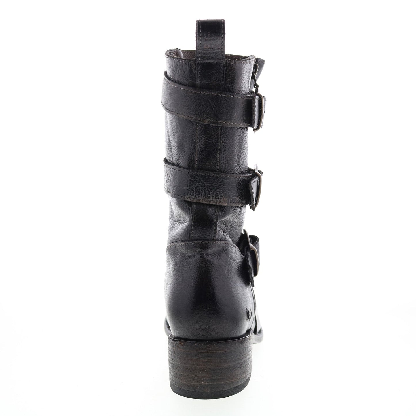 Bed Stu Blanchett F328003 Womens Black Leather Casual Dress Boots