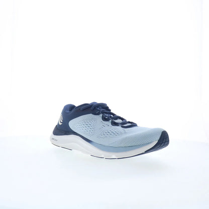 Topo Fli-Lyte 4 W049 Womens Blue Canvas Lace Up Athletic Running Shoes