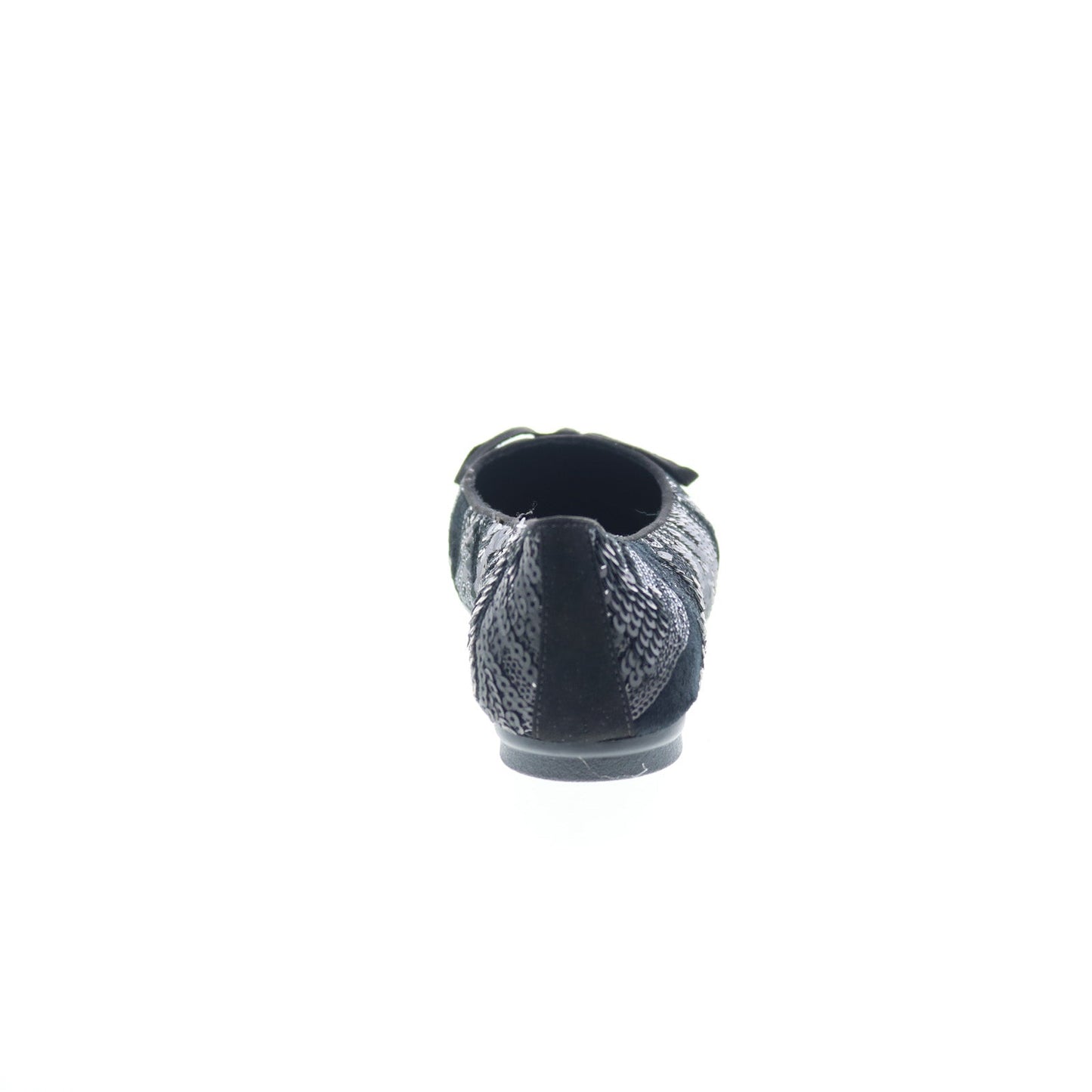 Easy Spirit Gail 2 Martha Stewart Womens Black Canvas Ballet Flats Shoes