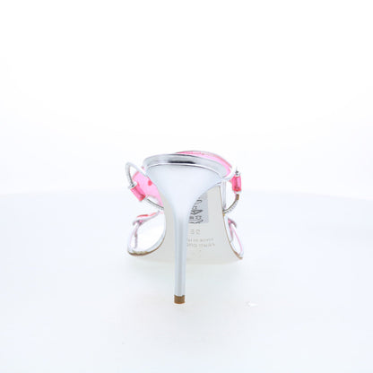 Guido Sgariglia GS3 Womens Pink Synthetic Slip On Mules Heels Shoes