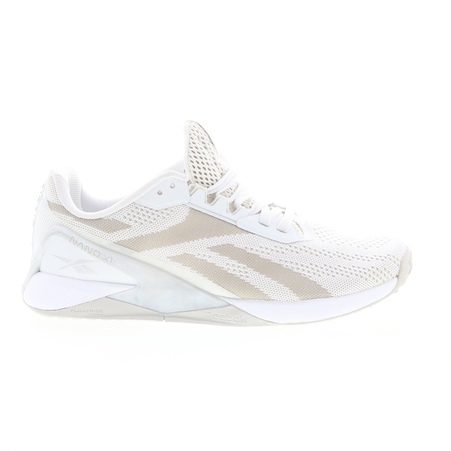 Reebok Nano X1 H02837 Womens Beige Canvas Athletic Cross Training Shoes