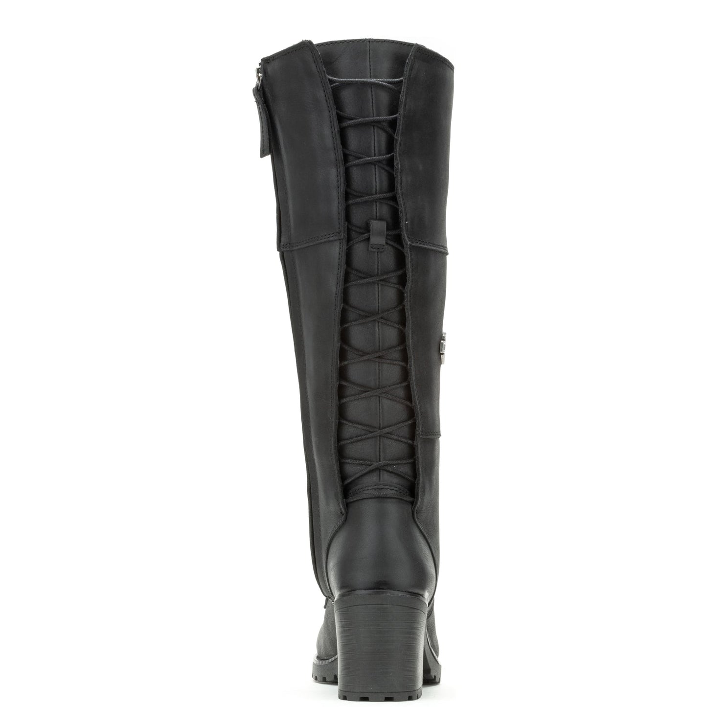 Harley-Davidson Aldona 14" Lace D87270 Womens Black Leather Motorcycle Boots
