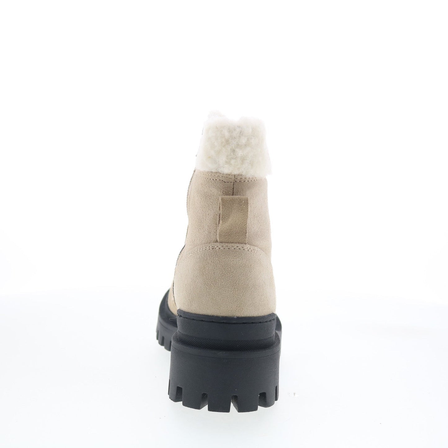 Miz Mooz Hessy Womens Beige Suede Zipper Casual Dress Boots