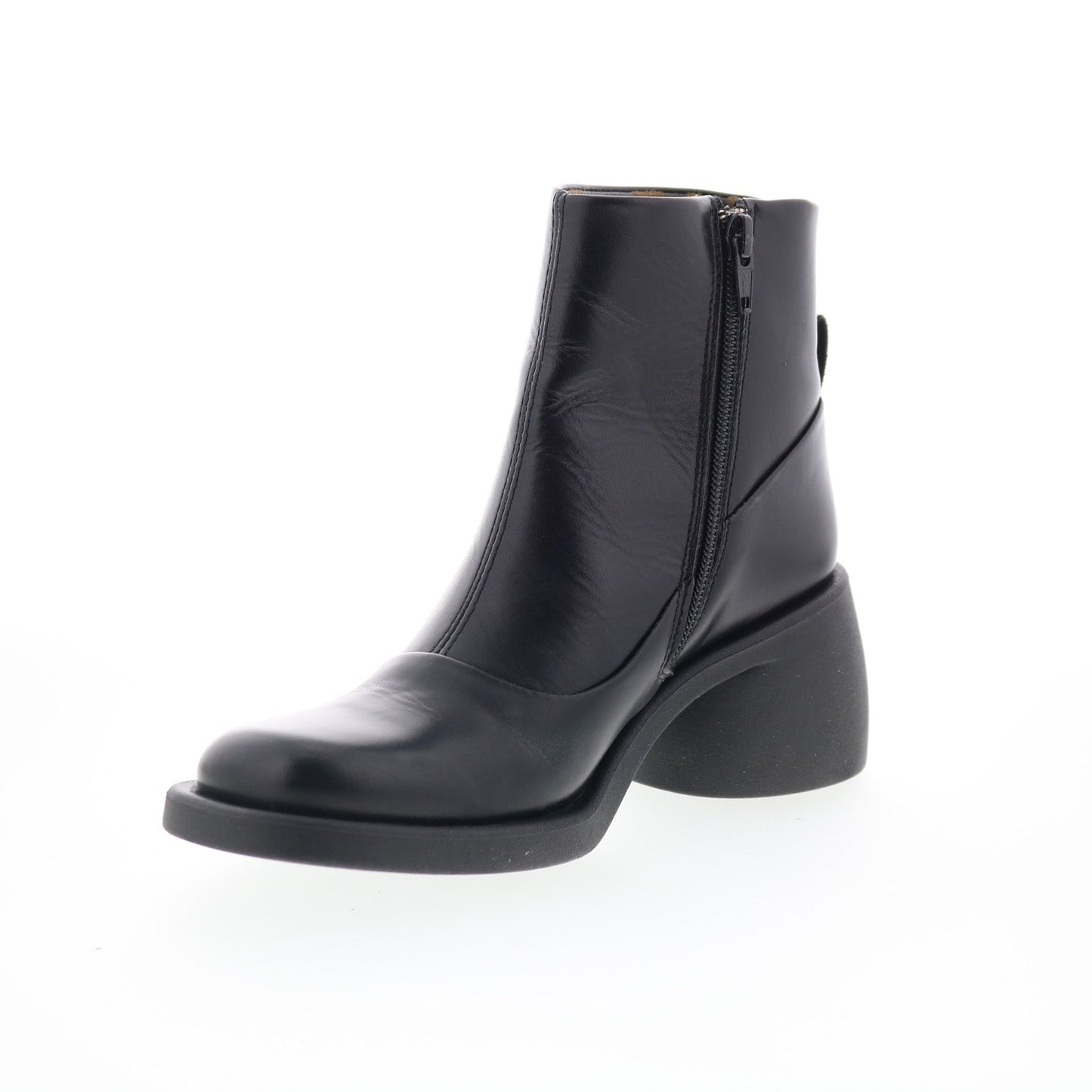 Fly London Hint HINT003FLY-000 Womens Black Leather Ankle & Booties Boots