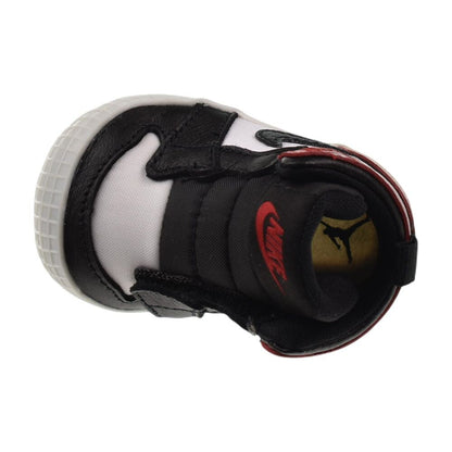Jordan 1 Crib Bootie Crib Baby Shoes Black/Varsity Red hj9289-061