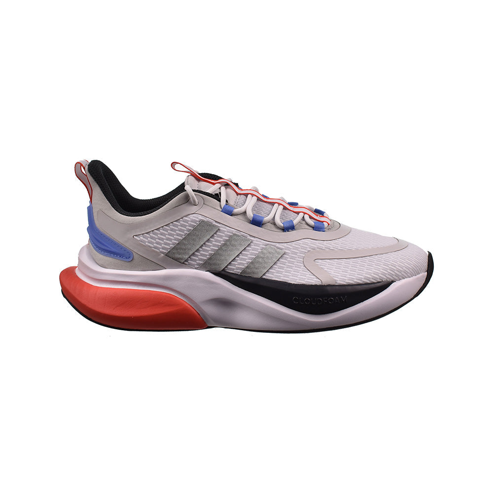 Adidas Alphabounce+ Bounce Men's Shoes Cloud White-Silver Metallic