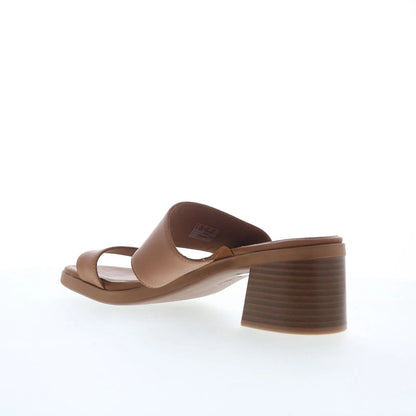 Clarks Jaylan Dusk 26181653 Womens Brown Leather Heeled Sandals Shoes