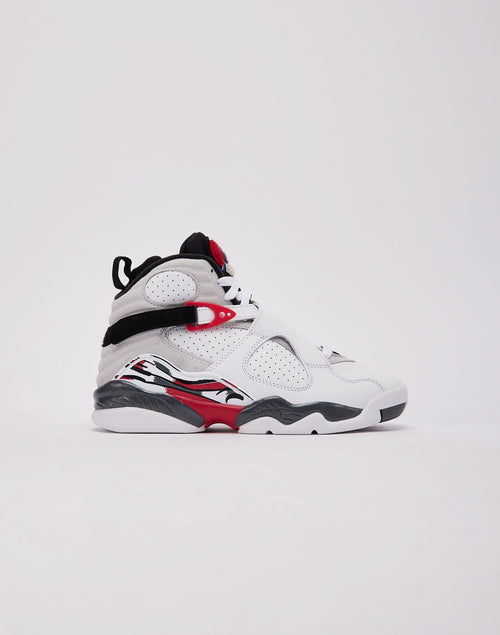 Jordan Air Jordan 8 Retro 'White and True Red' Grade-School