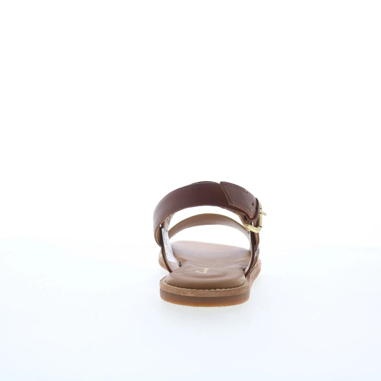 Clarks Karsea Strap 26171873 Womens Brown Leather Strap Sandals Shoes