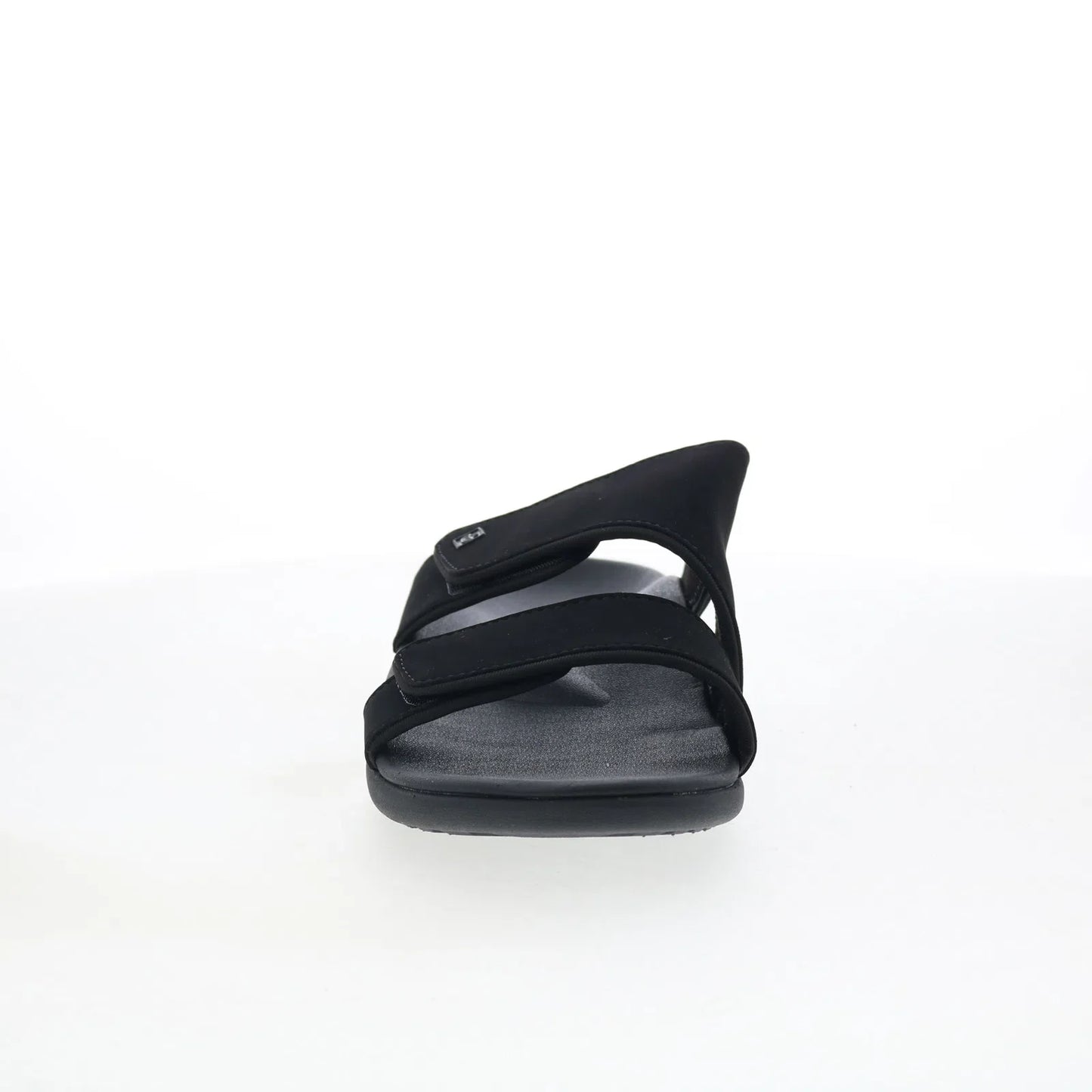 Spenco Kholo Nuevo SP1064BLK Womens Black Synthetic Slides Sandals Shoes