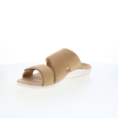 Spenco Kholo Nuevo SP1064CMP Womens Brown Synthetic Slides Sandals Shoes