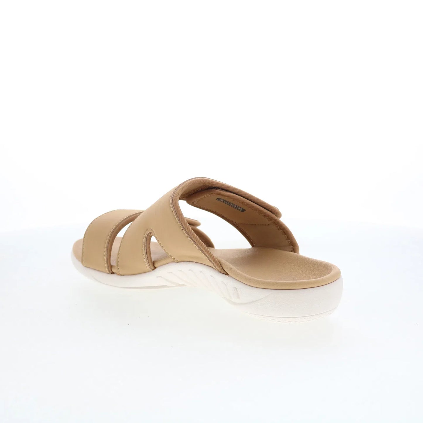 Spenco Kholo Nuevo SP1064CMP Womens Brown Synthetic Slides Sandals Shoes