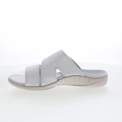 Spenco Kholo Nuevo SP1064GGR Womens Gray Synthetic Slides Sandals Shoes