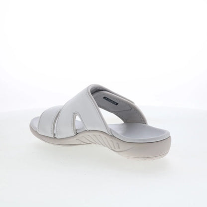 Spenco Kholo Nuevo SP1064GGR Womens Gray Synthetic Slides Sandals Shoes