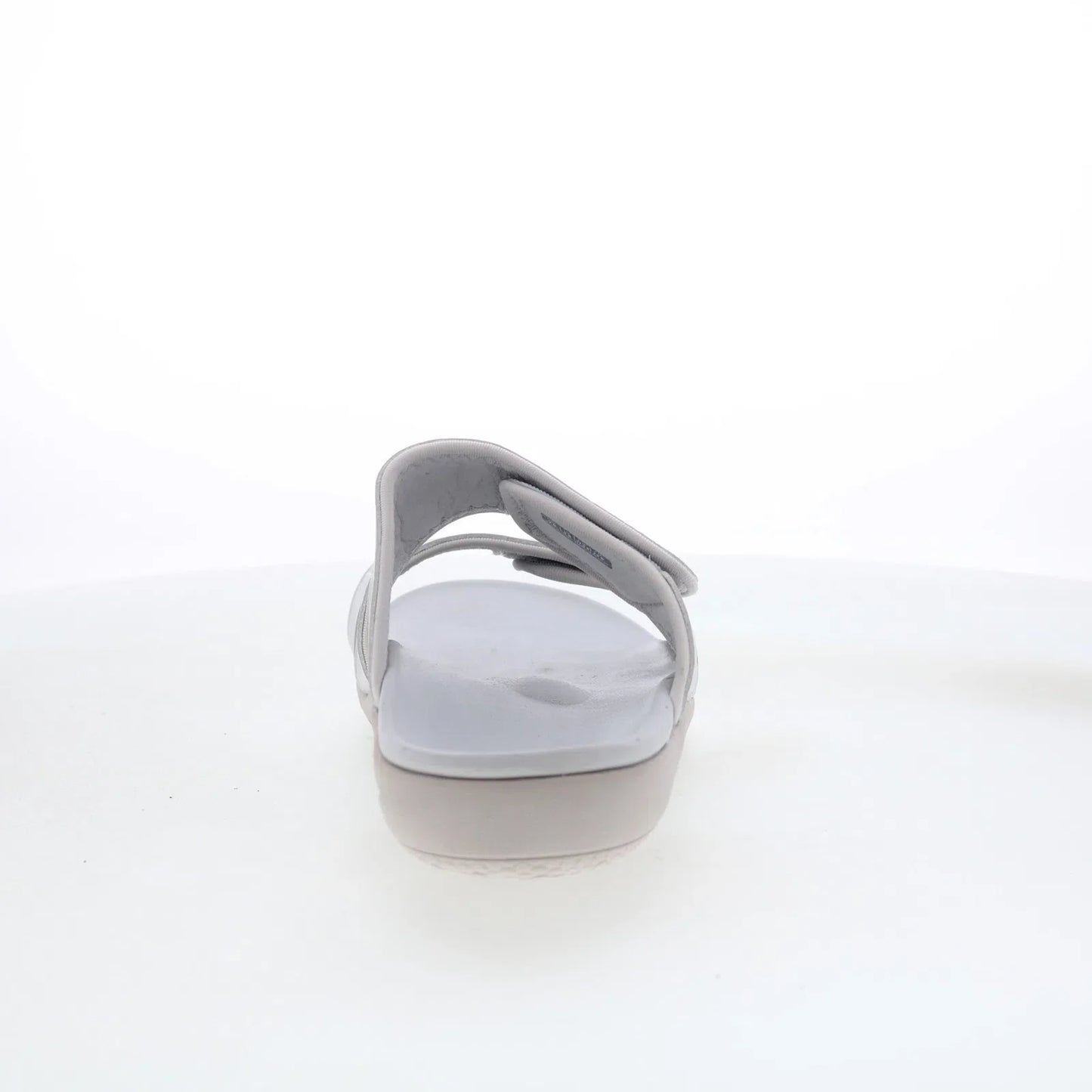 Spenco Kholo Nuevo SP1064GGR Womens Gray Synthetic Slides Sandals Shoes