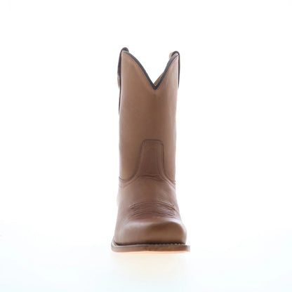 Jama Old West Western Boots 18147 Womens Brown Leather Cowboy Western Boots