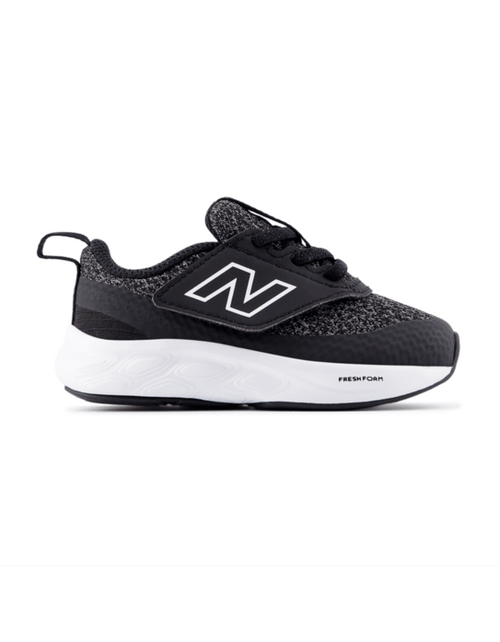 New Balance Toddlers Fresh Foam 625 NEW-B Hook & Loop Shoe Black
