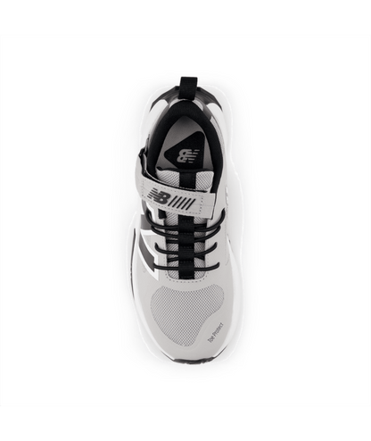 New Balance Kid's FuelCell Play Bungee Lace with Top Strap Shoe Rain Cloud