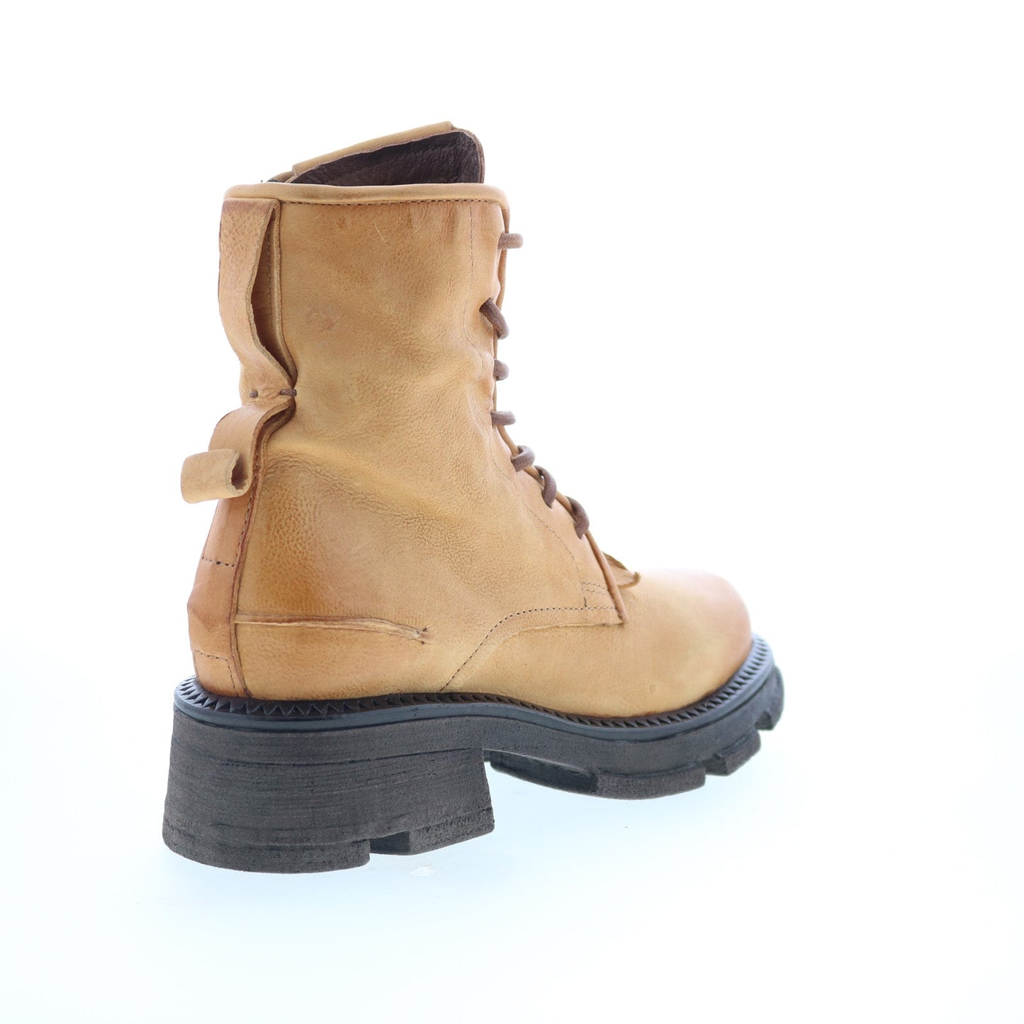 A.S. 98 Lukie Womens Brown Leather Lace Up Casual Dress Boots