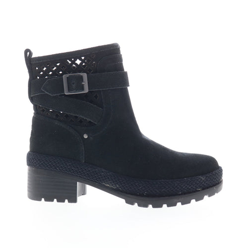 Original Muck Liberty Ankle Waterproof Suede Womens Black Ankle & Booties Boots