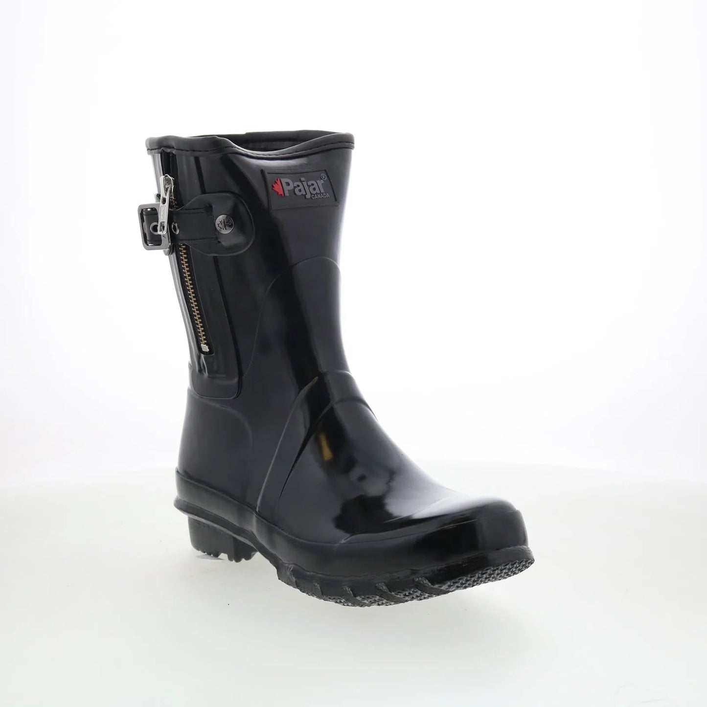 Pajar Mariah 51787 Womens Black Patent Leather Zipper Casual Dress Boots