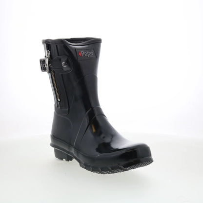 Pajar Mariah 51787 Womens Black Patent Leather Zipper Casual Dress Boots