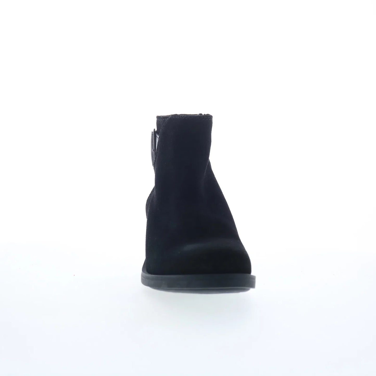Clarks Memi Buckle 26167856 Womens Black Suede Zipper Casual Dress Boots