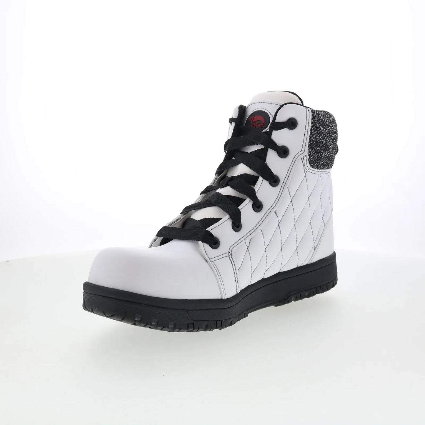 Avenger Metro Composite Toe Electrical Hazard Womens White Wide Work Boots
