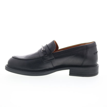Miz Mooz Monnie Womens Black Leather Loafers & Slip Ons Casual Shoes