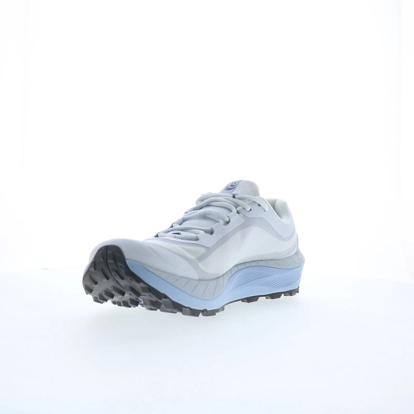 Topo MTN Racer 3 W065 Womens White Canvas Lace Up Athletic Hiking Shoes