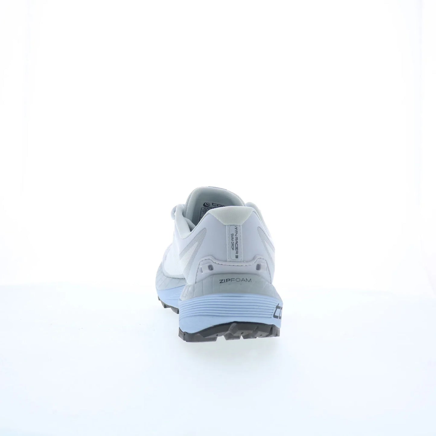 Topo MTN Racer 3 W065 Womens White Canvas Lace Up Athletic Hiking Shoes
