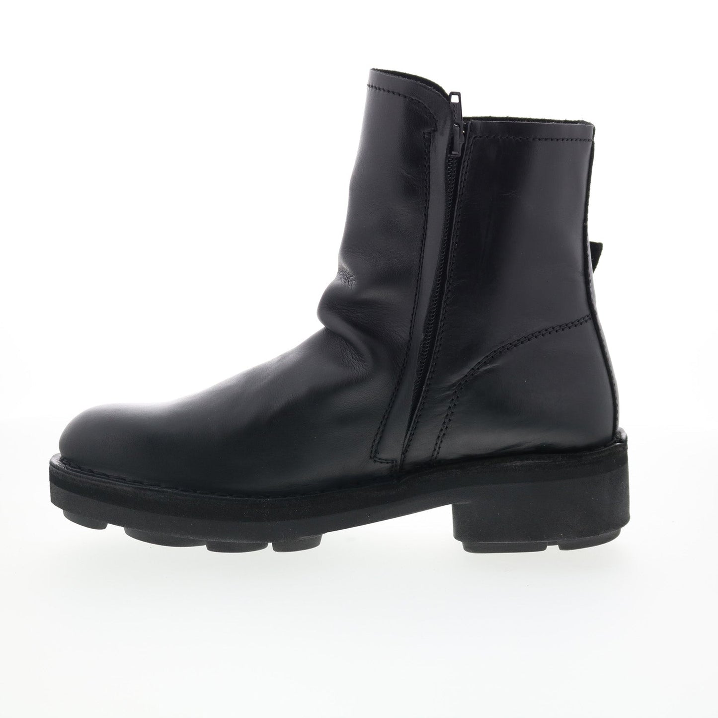 Fly London Nafe NAFE142FLY-002 Womens Black Leather Casual Dress Boots