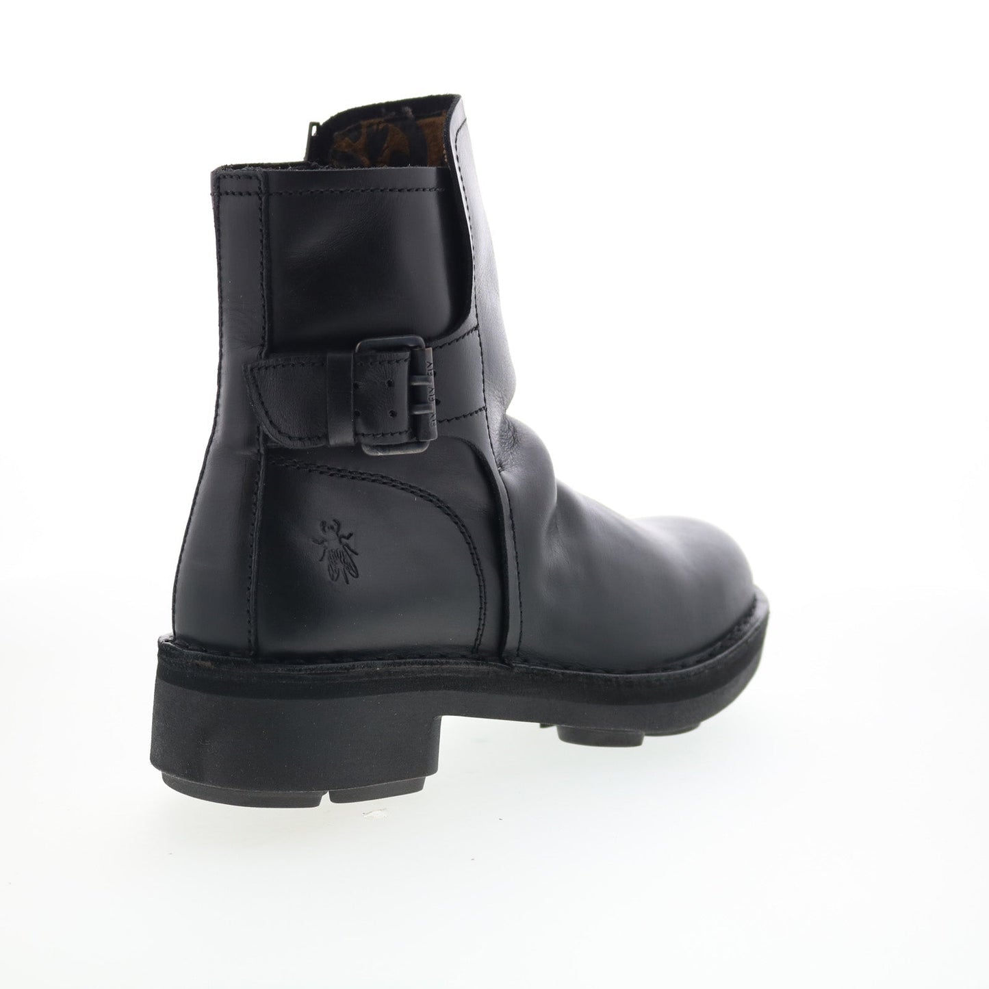 Fly London Nafe NAFE142FLY-002 Womens Black Leather Casual Dress Boots