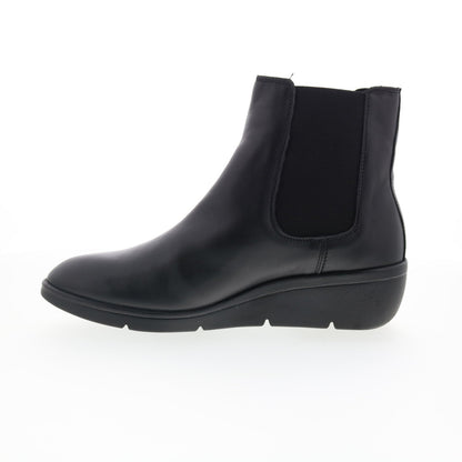 Fly London Nola NOLA549FLY-004 Womens Black Leather Ankle & Booties Boots