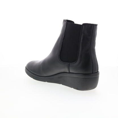 Fly London Nola NOLA549FLY-004 Womens Black Leather Ankle & Booties Boots