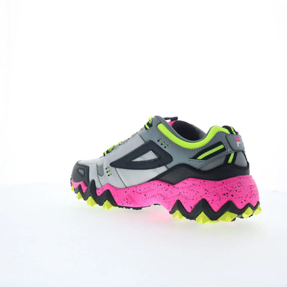 Fila Oakmont TR 5JM00949-059 Womens Gray Leather Athletic Hiking Shoes