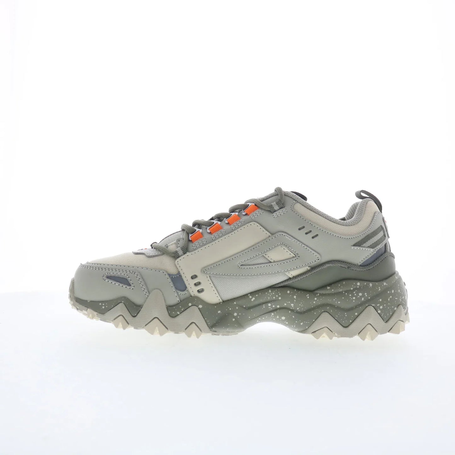 Fila Oakmont TR 5JM01566-101 Womens Gray Leather Athletic Hiking Shoes