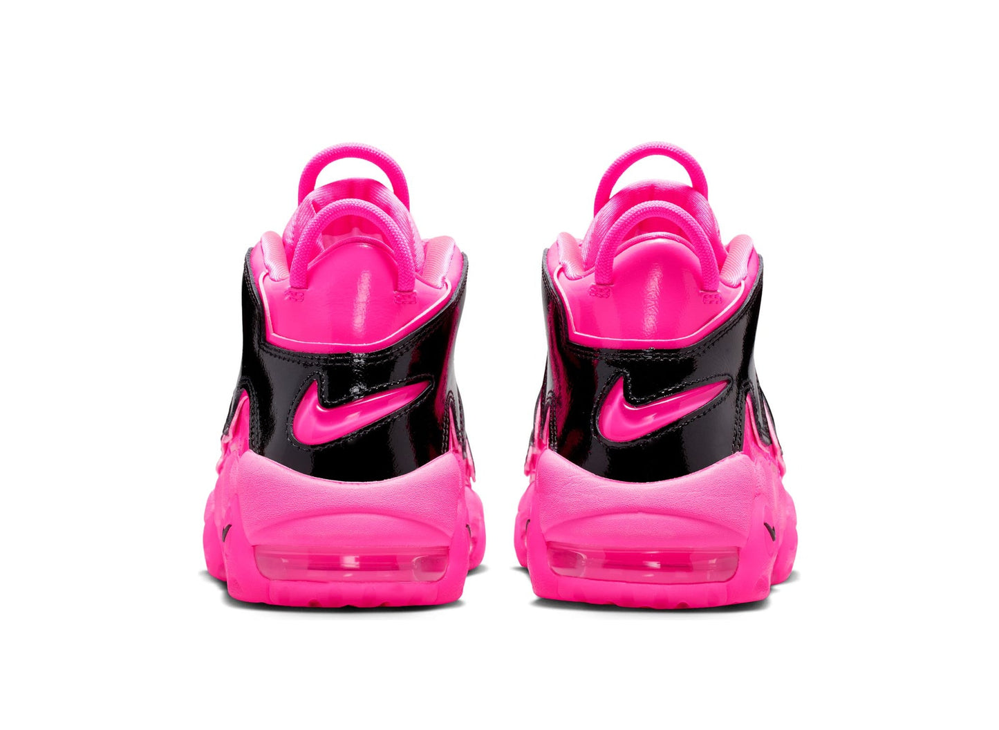 Women's Nike Air More Uptempo SE in Pink Blast / Black
