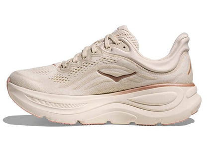 Women's Hoka Bondi 9 'Oat Milk / Rose Gold'