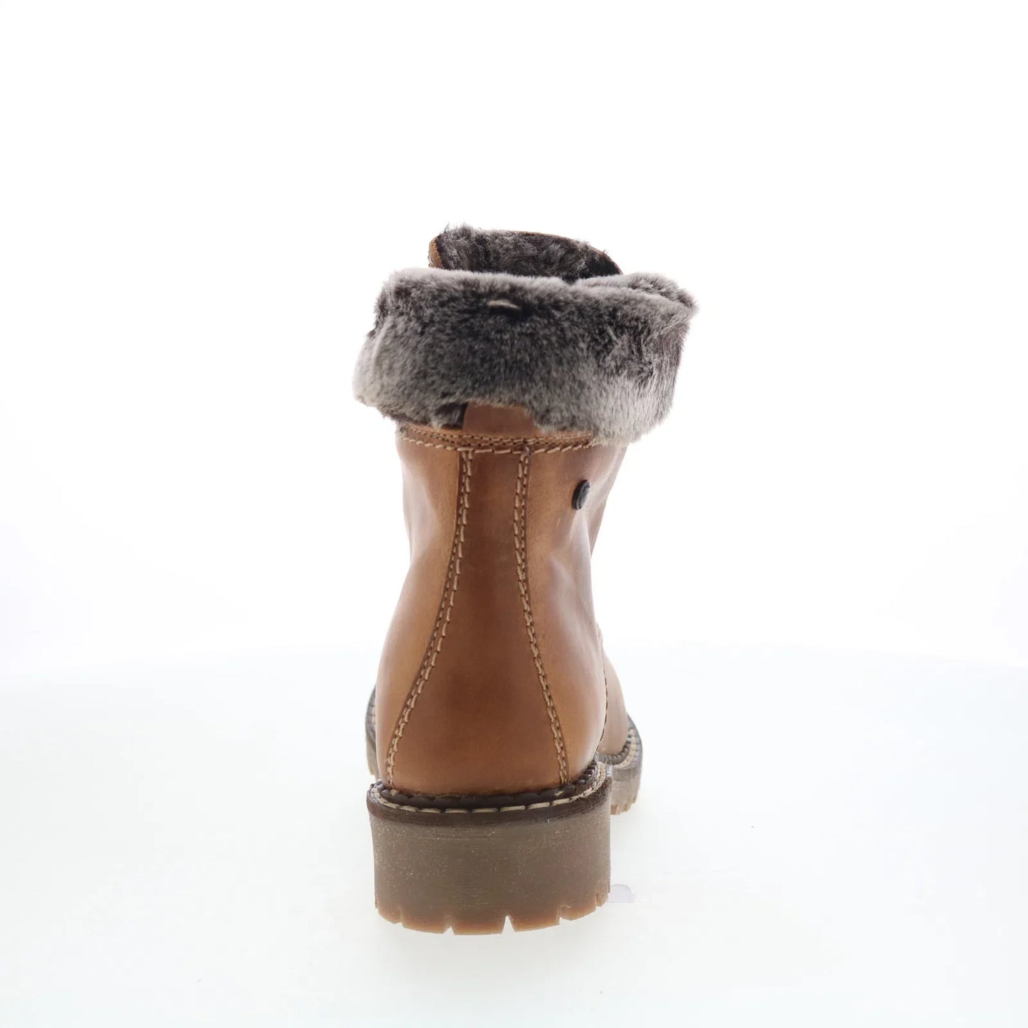 Pajar Panthil 78198 Womens Brown Leather Lace Up Ankle & Booties Boots
