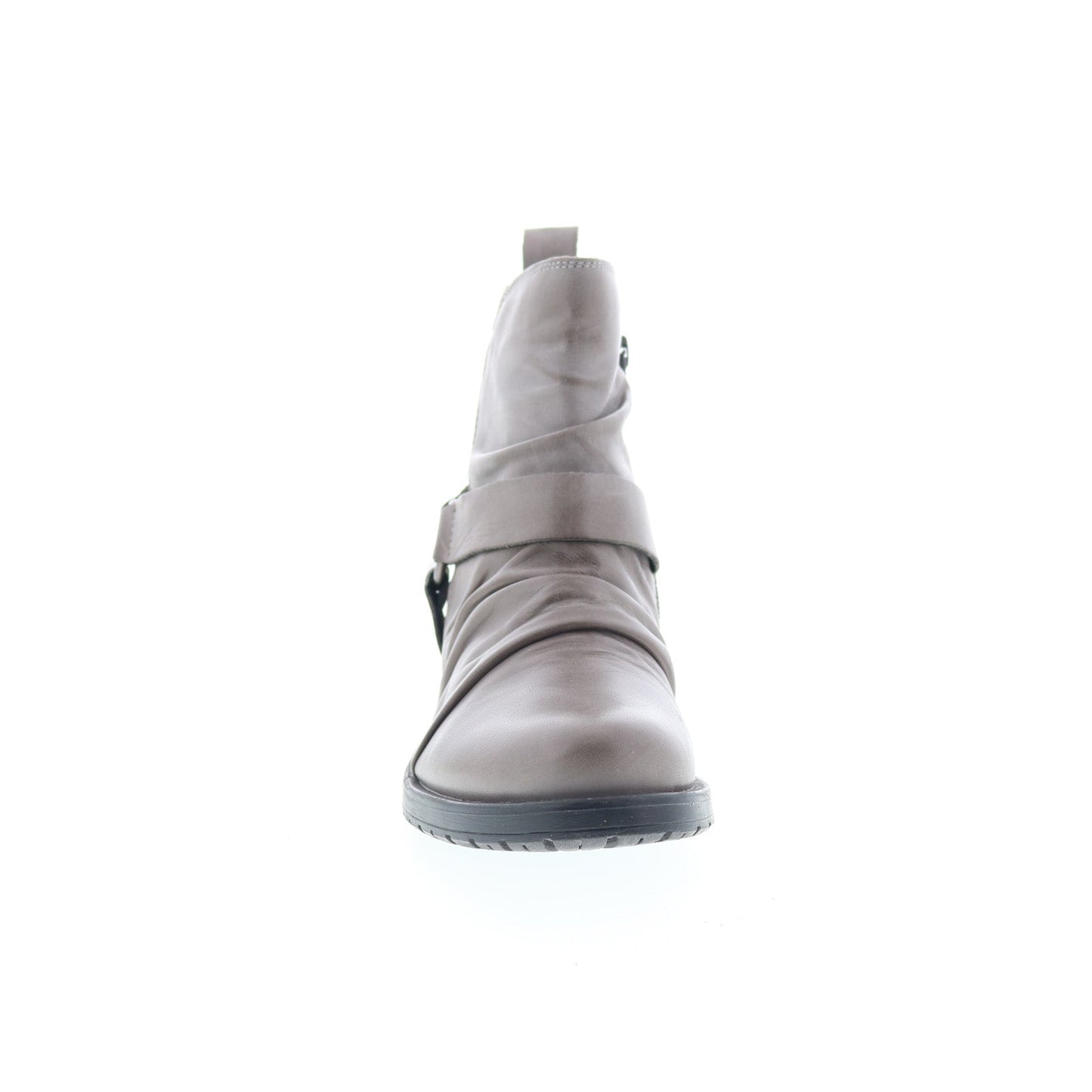 Miz Mooz Paolo Womens Gray Leather Zipper Ankle & Booties Boots