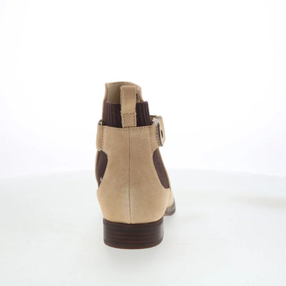 Spenco Park Avenue Boot SP1096WHE Womens Brown Suede Ankle & Booties Boots