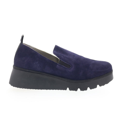Fly London Pece PECE406FLY-004 Womens Blue Casual Loafers & Slip Ons Shoes