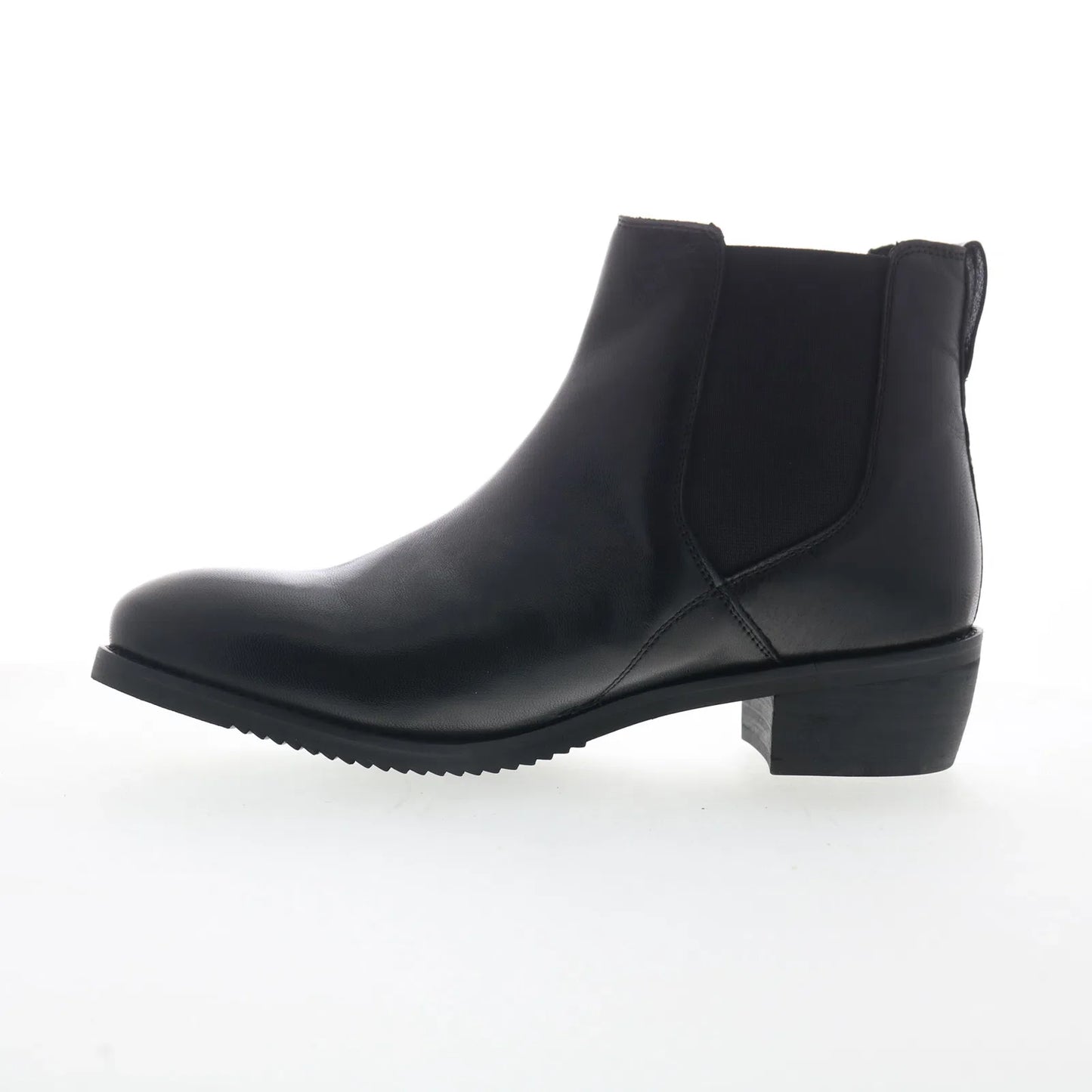 Softwalk Rana S2362-001 Womens Black Leather Pull On Chelsea Boots
