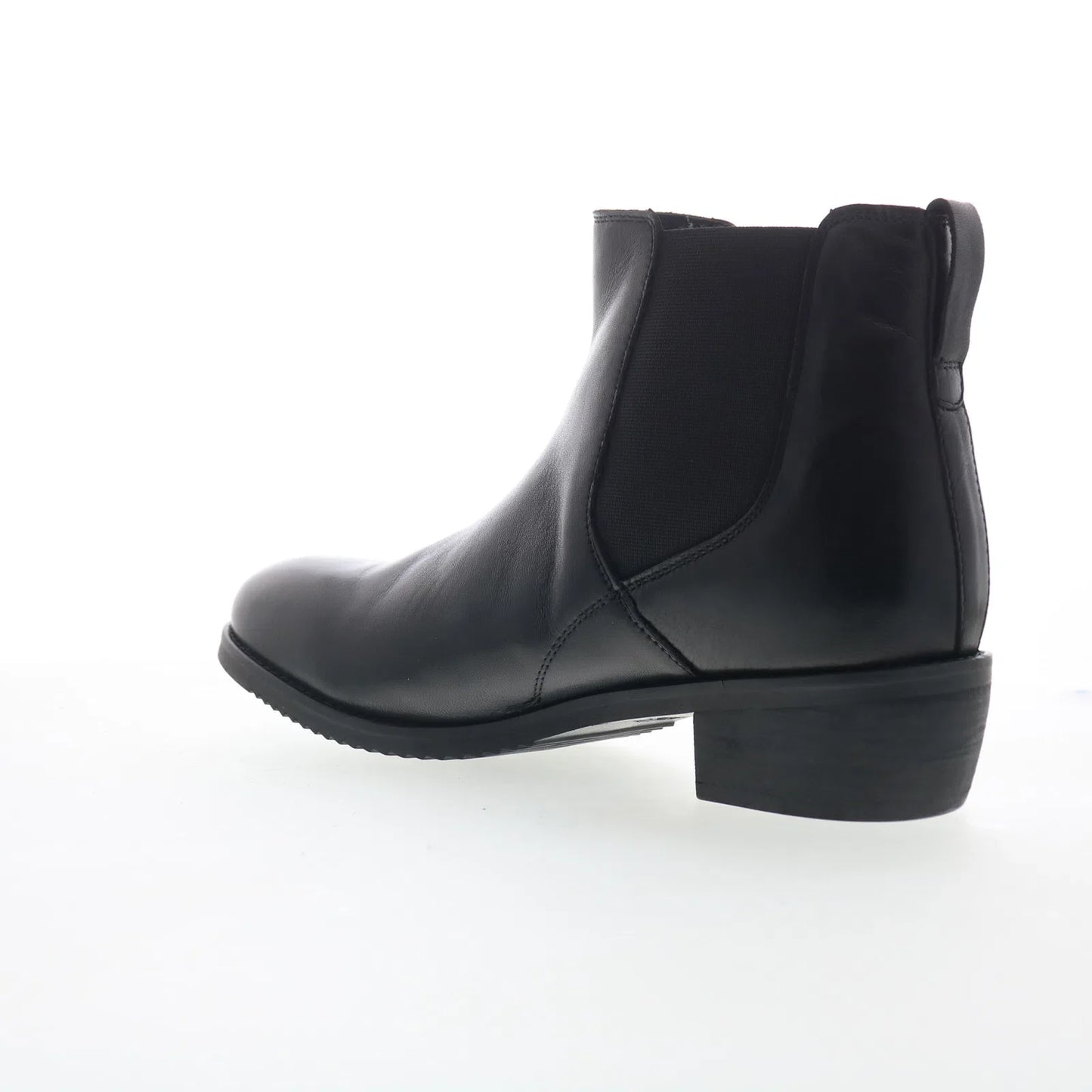 Softwalk Rana S2362-001 Womens Black Leather Pull On Chelsea Boots