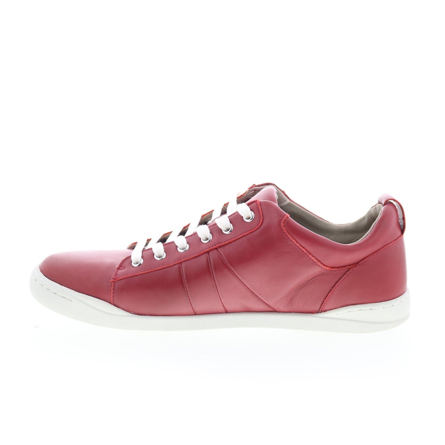 SoftWalk Athens S2051-601 Womens Red Leather Lifestyle Sneakers Shoes