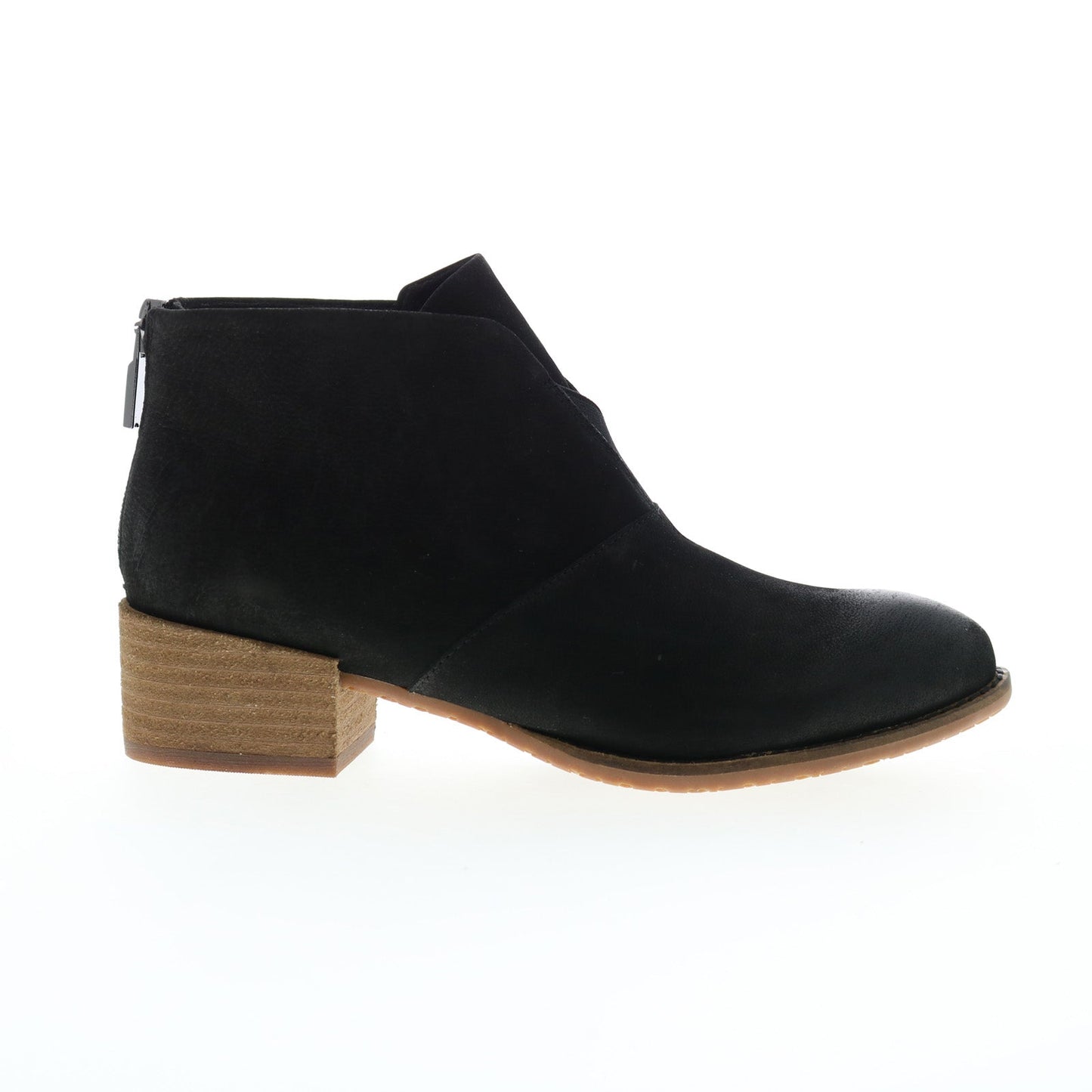 Softwalk Tilden S2060-004 Womens Black Nubuck Ankle & Booties Boots